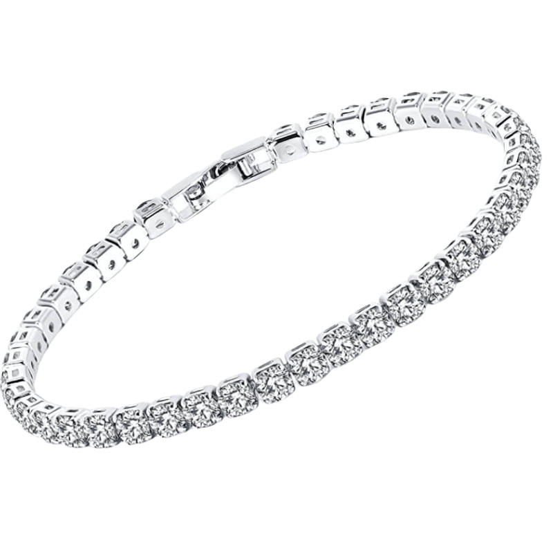 Bracciale tennis in cristalli di zircone in omaggio