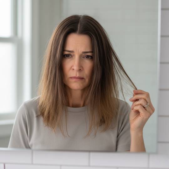 Capelli spenti senza volume