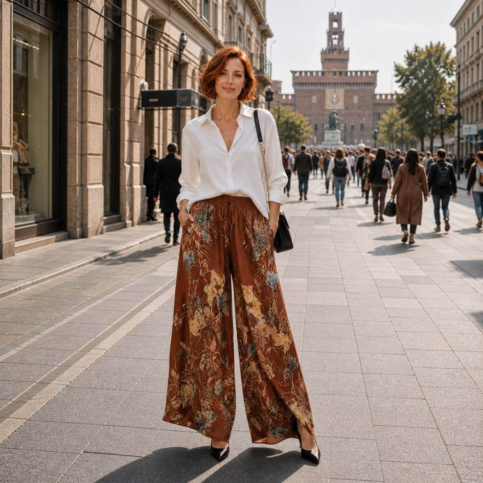 Pantaloni palazzo
