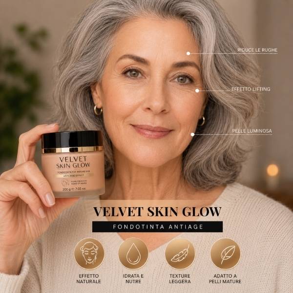 Velvet Skin Glow fondotinta per pelli mature